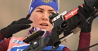 Виктория Сливко взяла серебро на Кубке IBU