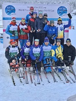 В эстафетах на лыжне Лиллехаммера блистали российские паралимпийцы