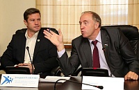Дмитрий Грамотин и Виктор Рейн. Фото Виктории ЮЩЕНКО
