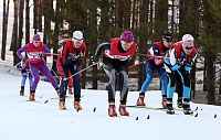 Лыжные гонки. Чемпионат России. Женщины. Скиатлон на 15 км. 25 марта 2014 года