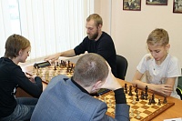 Шахматисты сразились в новогодний блиц