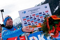 Логинов в составе сборной взял бронзу в эстафете