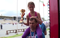 Виктор Щеглов: «На соревнования приехал вместе с дочкой»