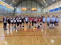 «Студенты» выиграли чемпионат Омутинского района по волейболу среди женщин