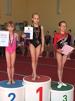 Тюменские гимнастки взяли пять медалей в Латвии
