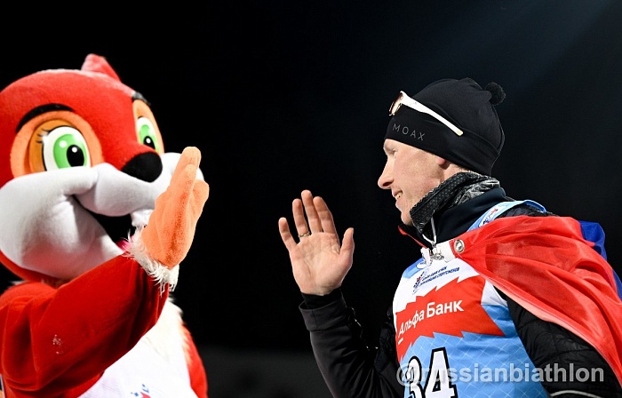 Тюменский биатлонист Александр Поварницын не упустил бронзу в индивидуальной гонке Кубка сильнейших в Раубичах