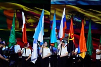 Церемония открытия международного фестиваля университетского спорта в Екатеринбурге