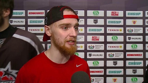 Голкипер ХК «Рубин» Егор Назаров - кратко об итогах сезона