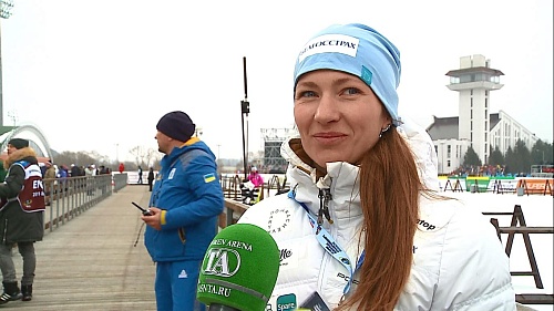 Дарья Домрачева: «От биатлона мне нужно немного отдохнуть…» (ВИДЕО)