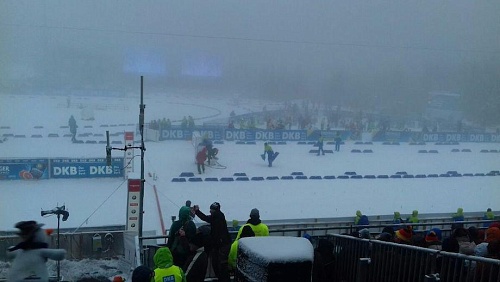 Туманная эстафета принесла деревянную медаль…