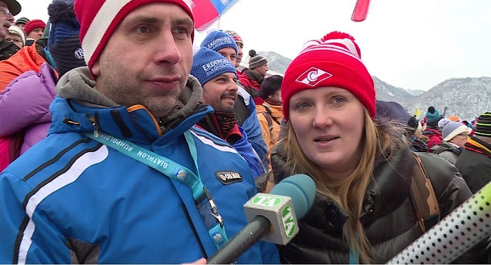 Спартаковские фанаты гостят в Рупольдинге