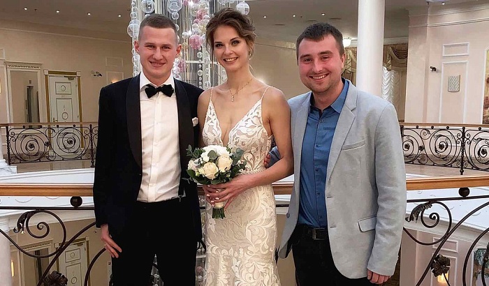 АЛЕКСАНДРОВ и КОБА с корреспондентом АСН 