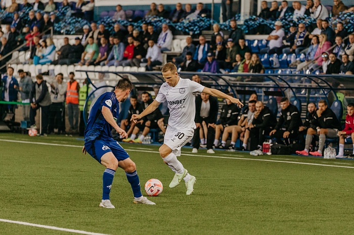 Воспитанник тюменского футбола Вячеслав Бардыбахин помог «Акрону» добыть победу в кубковом матче