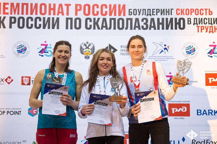 В Тюмени разыграли Кубок России по скалолазанию