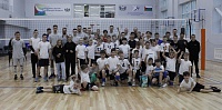 Волейболисты «Тюмени» провели открытую тренировку в спортшколе № 3