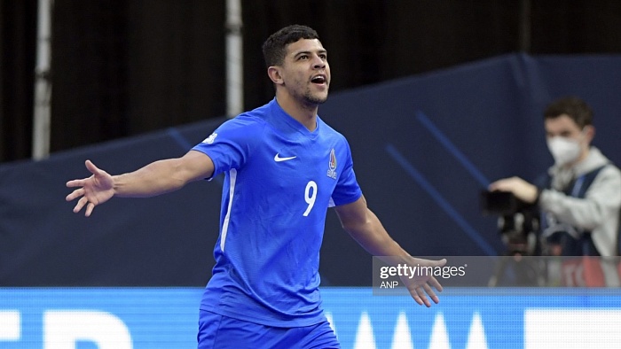 Форвард мини-футбольного клуба «Тюмень» Рафаэл Вилела отметился голом за сборную Азербайджана