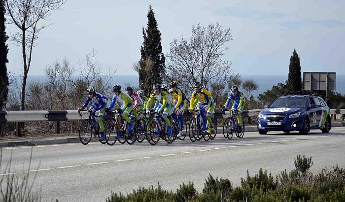 В Крыму проехали горную гонку