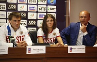 Иван Воробьёв, Айгуль Таштимирова и Дмитрий Рыбьяков. Фото Антона САКЕРИНА