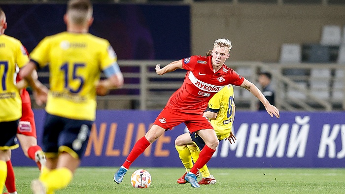 Тюменец Павел Маслов в составе московского «Спартака» стал обладателем зимнего Кубка РПЛ