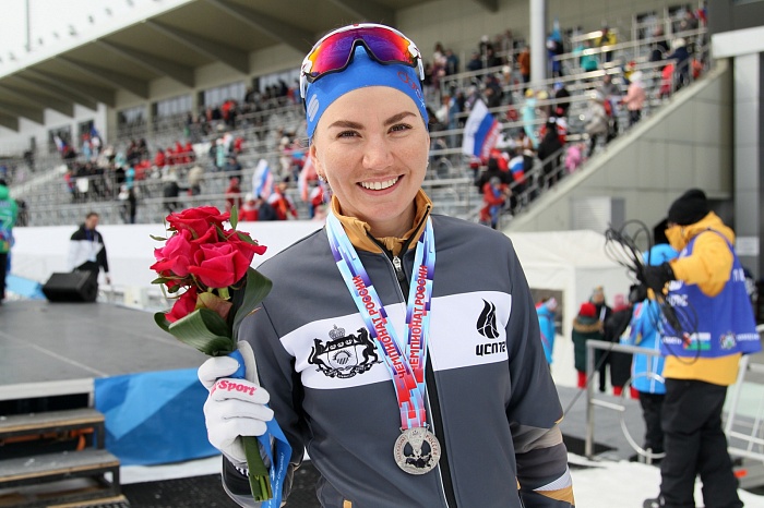 Серебряный призёр чемпионата России по биатлону в масс-старте Виктория Сливко: «На Резцову нужно равняться»