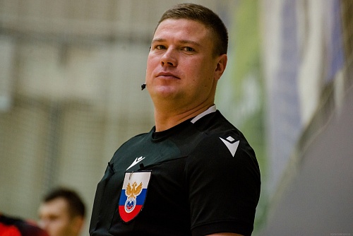 Тюменский арбитр отсудит матчи мини-футбольной Суперлиги в Санкт-Петербурге