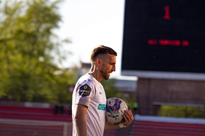 Полузащитник футбольного клуба «Тюмень» Иван Маркелов: «В матче с «КАМАЗом» показали зубы и характер»