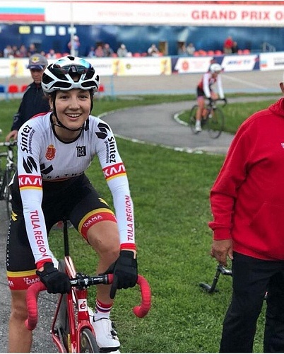 На столичном треке добыла серебро