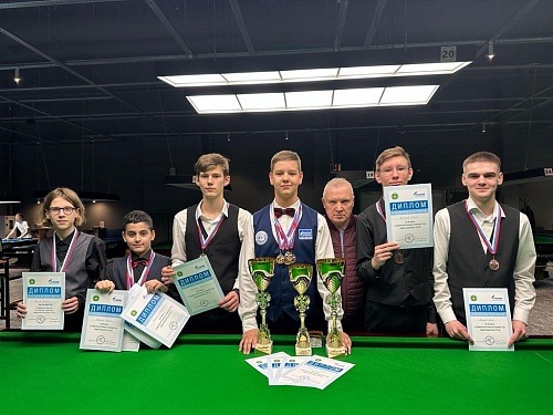 Тюменские снукеристы отличились на берегах Невы