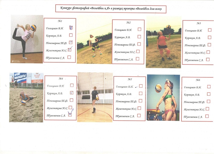 В Упорово позировали за пляжный мяч