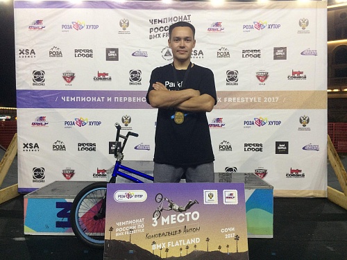 Антон Коновальцев: «Трюками увлекся с детства»