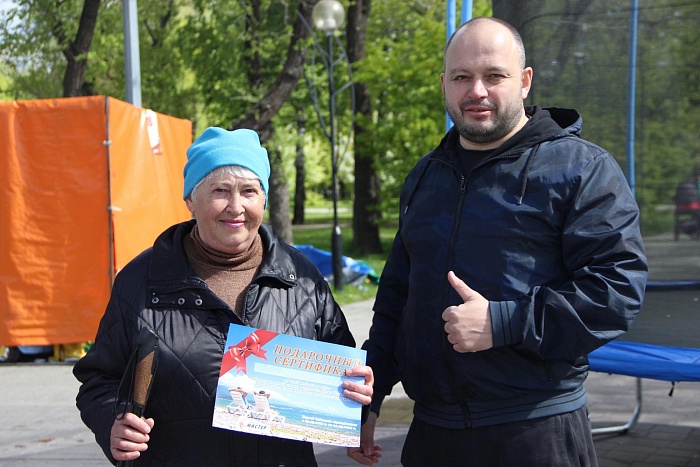 Пришла на «Спортивный заряд» и получила путевку в Сочи