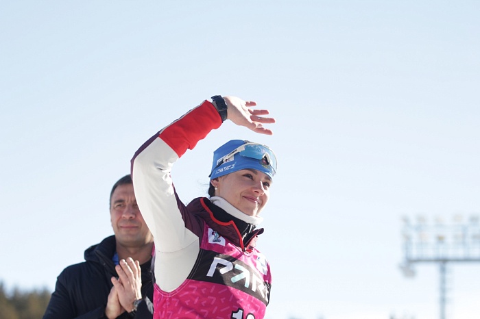 Победительница масс-старта тюменского этапа Кубка Содружества по биатлону Анастасия Гореева: «Вышла на гонку с максимальным настроем»