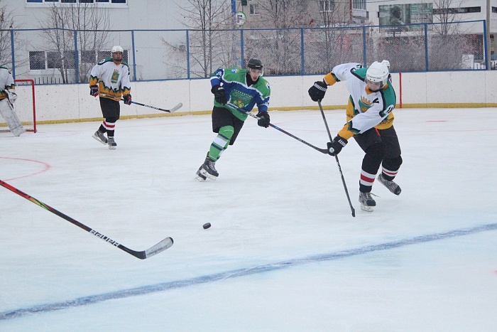 Армизонский «Гладиатор» удачно начал чемпионат области по хоккею