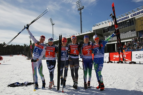 Чемпионат России по лыжным гонкам в Тюмени. 4-й соревновательный день. Командный спринт