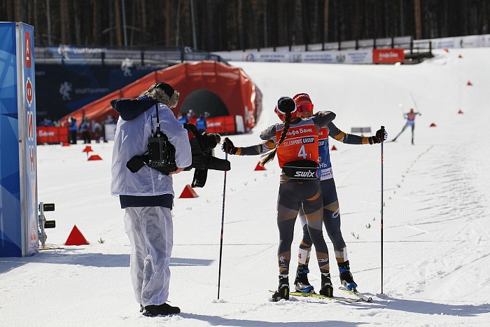 Чемпионат России по лыжным гонкам в Тюмени. 4-й соревновательный день. Командный спринт