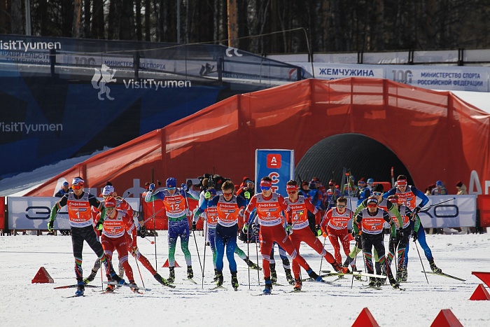 Чемпионат России по лыжным гонкам в Тюмени. 4-й соревновательный день. Командный спринт