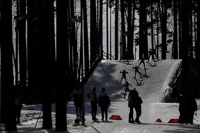 Чемпионат России по лыжным гонкам в Тюмени. 4-й соревновательный день. Командный спринт