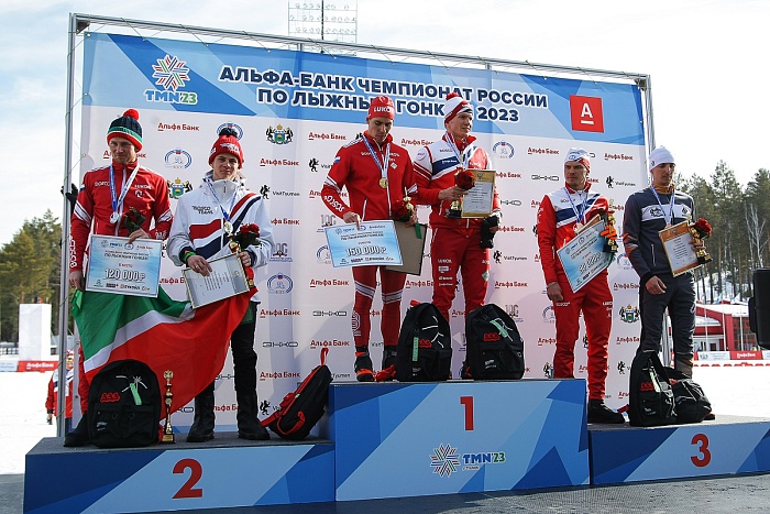 Чемпионат России по лыжным гонкам в Тюмени. 4-й соревновательный день. Командный спринт