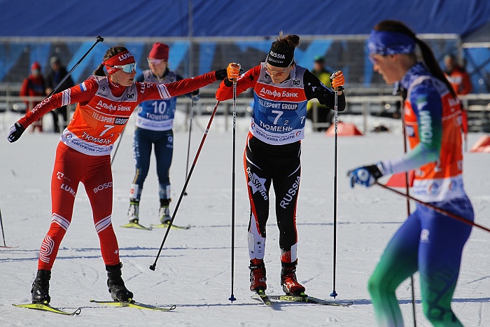 Чемпионат России по лыжным гонкам в Тюмени. 4-й соревновательный день. Командный спринт