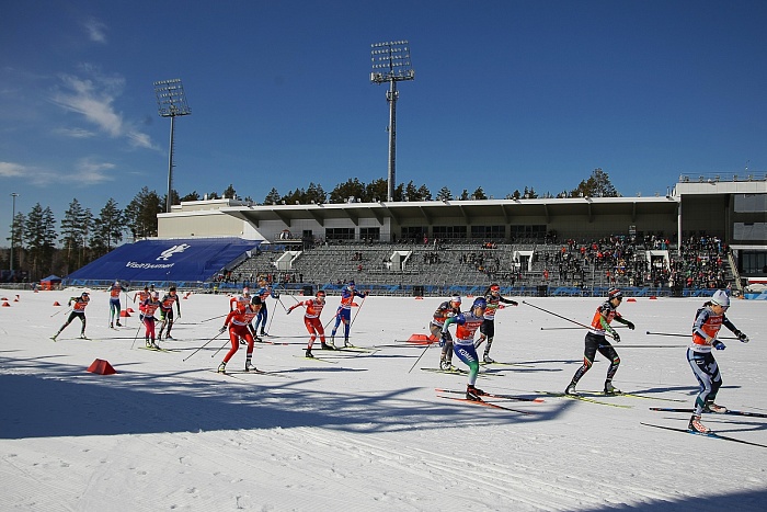 Чемпионат России по лыжным гонкам в Тюмени. 4-й соревновательный день. Командный спринт