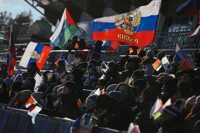 Спартакиада сильнейших по лыжным гонкам. Масс-старт. Мужчины