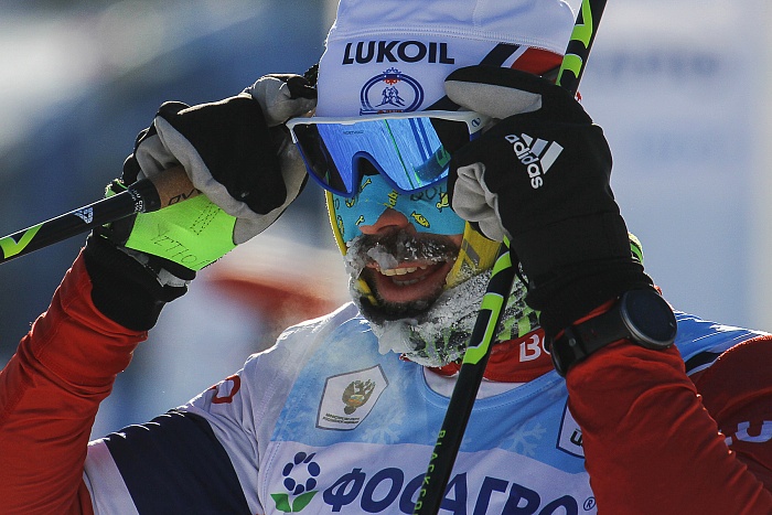 Спартакиада сильнейших по лыжным гонкам. Масс-старт. Мужчины