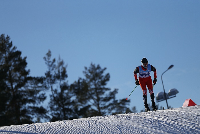 Спартакиада сильнейших по лыжным гонкам. Масс-старт. Мужчины