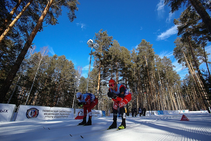 Спартакиада сильнейших по лыжным гонкам. Масс-старт. Мужчины