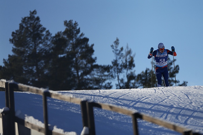 Спартакиада сильнейших по лыжным гонкам. Масс-старт. Мужчины