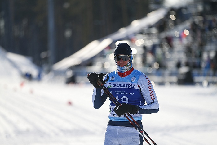 Спартакиада сильнейших по лыжным гонкам. Масс-старт. Мужчины