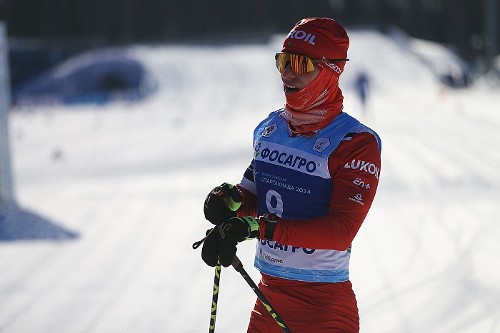 Спартакиада сильнейших по лыжным гонкам. Масс-старт. Мужчины