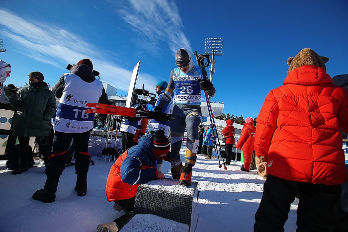 Спартакиада сильнейших по лыжным гонкам. Масс-старт. Мужчины