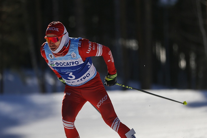 Спартакиада сильнейших по лыжным гонкам. Масс-старт. Мужчины