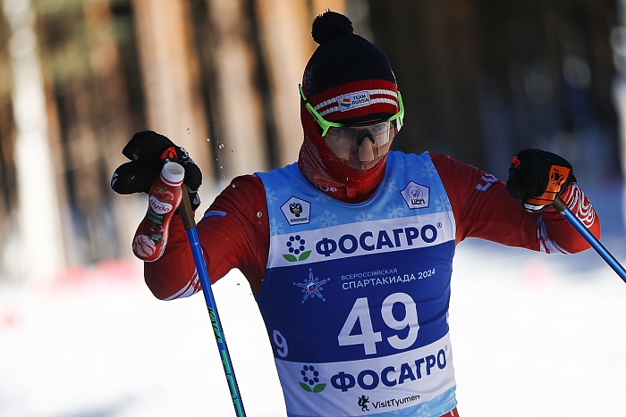 Спартакиада сильнейших по лыжным гонкам. Масс-старт. Мужчины